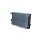 Radiator engine cooling 632 - 412 mm alu NRF for e.g. AUDI 100
