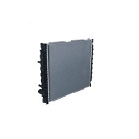 Kühler Motorkühlung Kühlrippen gelötet 705 - 614 mm Aluminium NRF für u.a. MAN M