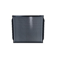 Kühler Motorkühlung Kühlrippen gelötet 650 - 618 mm Aluminium NRF für u.a. MAN M