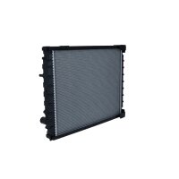 Kühler Motor Kühlrippen gelötet 760 - 618 mm Alu NRF für MERCEDES-BENZ INTEGRO