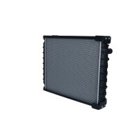 Kühler Motor Kühlrippen gelötet 760 - 618 mm Alu NRF für MERCEDES-BENZ INTEGRO