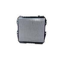 Kühler Motor Kühlrippen gelötet 450 - 508 mm Alu NRF für u.a. TOYOTA HILUX