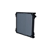 Kühler Motorkühlung Kühlrippen gelötet 608 - 570 mm Alu NRF für IVECO EUROCARGO