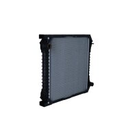 Kühler Motorkühlung Kühlrippen gelötet 608 - 570 mm Alu NRF für IVECO EUROCARGO