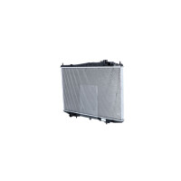 Radiator engine cooling cooling fins brazed 698 - 450 mm alu NRF for NISSAN PICK