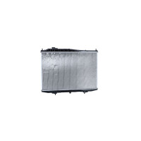 Radiator engine cooling cooling fins brazed 698 - 450 mm alu NRF for NISSAN PICK