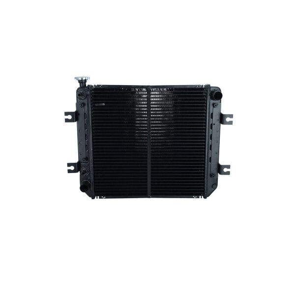 Radiator engine cooling cooling fins brazed 450 - 445 mm copper NRF for NISSAN