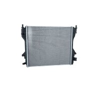 Radiator engine cooling 570 - 508 mm alu NRF for e.g. JAGUAR XF