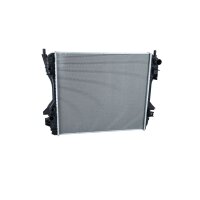 Radiator engine cooling 570 - 508 mm alu NRF for e.g. JAGUAR XF