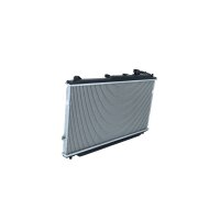 Radiator engine cooling 698 - 345 mm alu NRF for e.g. KIA SHUMA