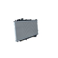 Radiator engine cooling 698 - 345 mm alu NRF for e.g. KIA SHUMA