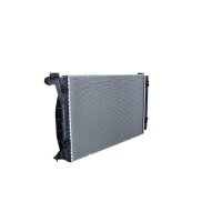 Kühler Motorkühlung Kühlrippen gelötet 675 - 448 mm Alu NRF für u.a. AUDI A6