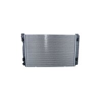 Kühler Motorkühlung Kühlrippen gelötet 675 - 448 mm Alu NRF für u.a. AUDI A6