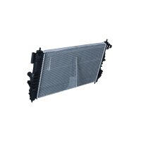 Radiator engine cooling 680 - 387 mm alu NRF for e.g. CHEVROLET CRUZE