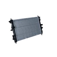Radiator engine cooling 680 - 387 mm alu NRF for e.g. CHEVROLET CRUZE