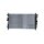 Radiator engine cooling 680 - 387 mm alu NRF for e.g. CHEVROLET CRUZE