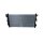 Radiator engine cooling 680 - 387 mm alu NRF for e.g. CHEVROLET CRUZE