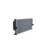 Radiator engine cooling 665 - 376 mm alu NRF for e.g. TOYOTA AVENSIS