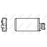 Wärmetauscher Innenraumheizung 295 mm - 175 mm NRF für IVECO EUROCARGO
