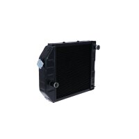 Radiator engine cooling cooling fins brazed 450 - 450 mm alu NRF for FORD 5000