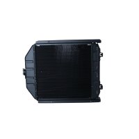 Radiator engine cooling 450 - 460 mm alu NRF for e.g. FIAT 400