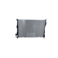 Radiator engine cooling 590 - 428 mm alu NRF for e.g. NISSAN QASHQAI