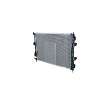 Radiator engine cooling 590 - 428 mm alu NRF for e.g. NISSAN QASHQAI