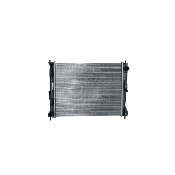 Kühler Motorkühlung Kühlrippen gelötet 510 - 366 mm Alu NRF für u.a. NISSAN NOTE