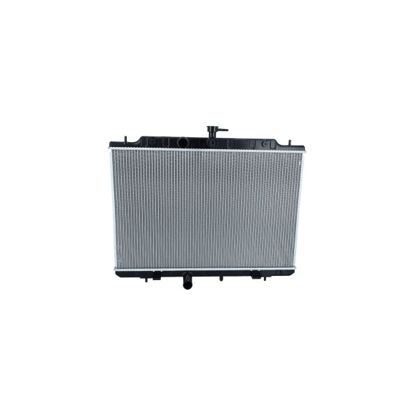 Kühler Motorkühlung Kühlrippen gelötet 688 - 450 mm Alu NRF für NISSAN X-TRAIL
