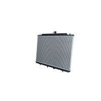 Kühler Motorkühlung Kühlrippen gelötet 688 - 450 mm Alu NRF für NISSAN X-TRAIL
