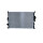Radiator engine cooling 672 - 455 mm alu NRF for e.g. VOLVO V70