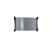 Radiator engine cooling 618 - 398 mm alu NRF for e.g....