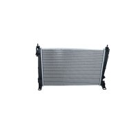 Radiator engine cooling 618 - 398 mm alu NRF for e.g. FIAT DOBLO