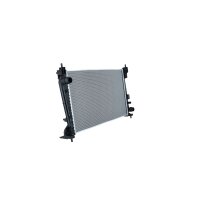 Radiator engine cooling 618 - 398 mm alu NRF for e.g. FIAT DOBLO