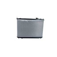 Kühler Motorkühlung Kühlrippen gelötet 668 - 428 mm Aluminium NRF für KIA CARENS