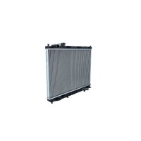 Kühler Motorkühlung Kühlrippen gelötet 668 - 428 mm Aluminium NRF für KIA CARENS