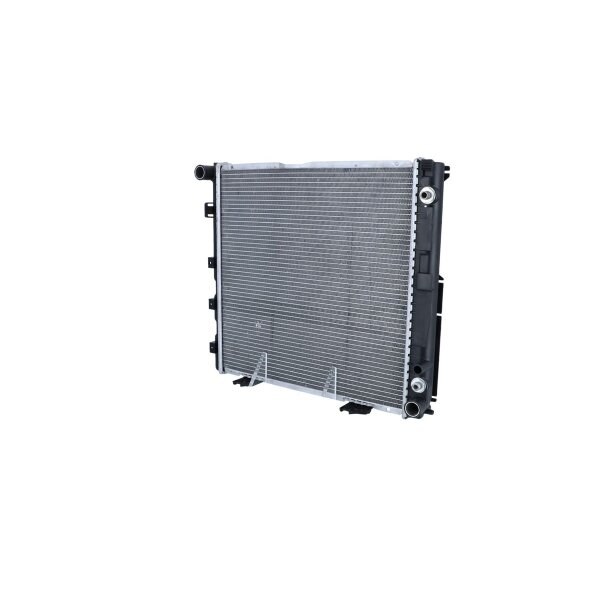 Kühler Motor Kühlrippen gelötet 492 - 485 mm Alu NRF für u.a. MERCEDES-BENZ 124