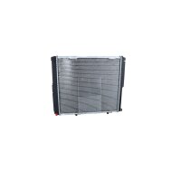 Radiator Engine cooling fins brazed 533 - 485 mm aluminium NRF for e.g. MB 124