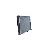 Radiator Engine cooling fins brazed 533 - 485 mm aluminium NRF for e.g. MB 124