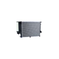 Radiator engine cooling 521 - 435 mm alu NRF for e.g. BMW 5