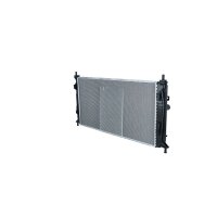 Kühler Motorkühlung Kühlrippen gelötet 670 - 368 mm Alu NRF für u.a. MAZDA 3