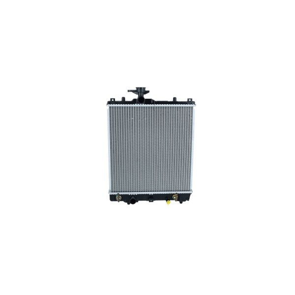 Radiator engine cooling fins brazed 375 - 348 mm alu NRF for e.g. SUZUKI IGNIS