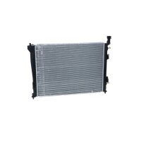 Kühler Motor Kühlrippen gelötet 600 - 455 mm Alu NRF für u.a. HYUNDAI ELANTRA