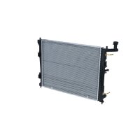 Kühler Motor Kühlrippen gelötet 600 - 455 mm Alu NRF für u.a. HYUNDAI ELANTRA