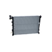 Kühler Motor Kühlrippen gelötet 600 - 455 mm Alu NRF für u.a. HYUNDAI ELANTRA
