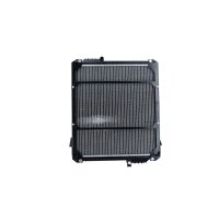 Radiator engine cooling 568 - 526 mm alu NRF for MASSEY FERGUSON