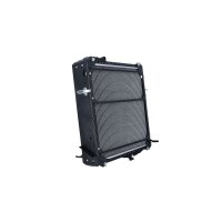 Kühler Motorkühlung Kühlrippen gelötet 548 - 526 mm Alu NRF für MASSEY FERGUSON