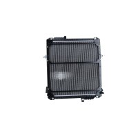 Kühler Motorkühlung Kühlrippen gelötet 548 - 526 mm Alu NRF für MASSEY FERGUSON