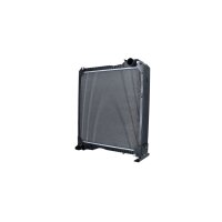 Radiator engine cooling 633 - 616 mm alu NRF for MASSEY...