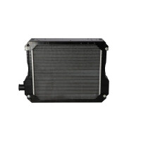 Kühler Motorkühlung Kühlrippen gelötet 490 - 437 mm Aluminium NRF für CASE IH